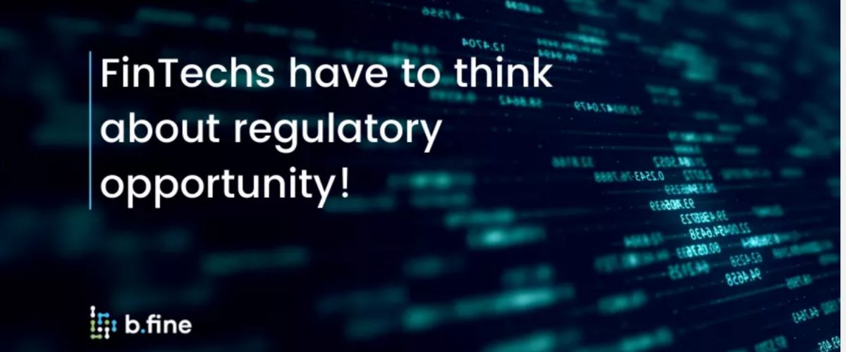 b.fine: The future of FinTech is RegTech